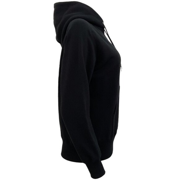 Sacai Black Cotton Hooded "One Kind Word" Sweatshirt - Picture 2 of 4